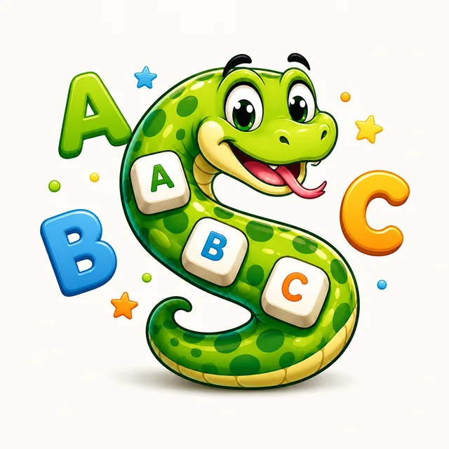SnakeKeys cartoon snake mascot